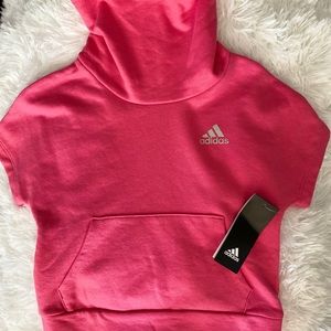 Brand New Girls Pink Adidas Sweatshirt